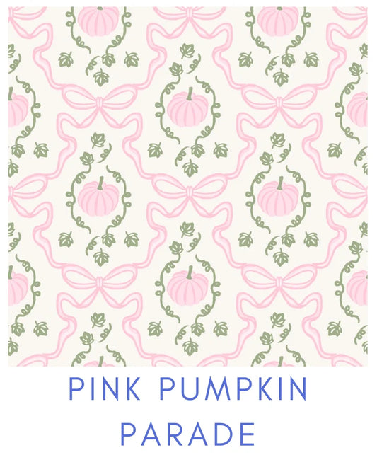 Birdie Dress-Pink Pumpkin Parade