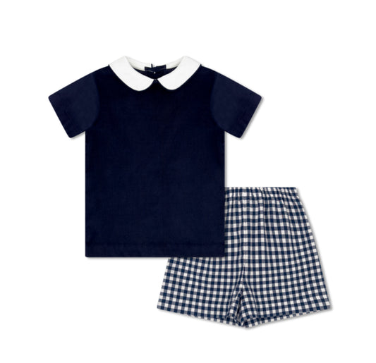 Sibley Short Set - Norris
Navy, Blue Ridge Check