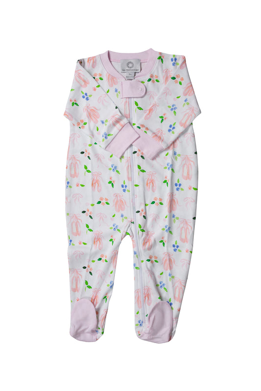 En Point Footed Zipper PJ *PRE ORDER SHIPS LATE AUG*