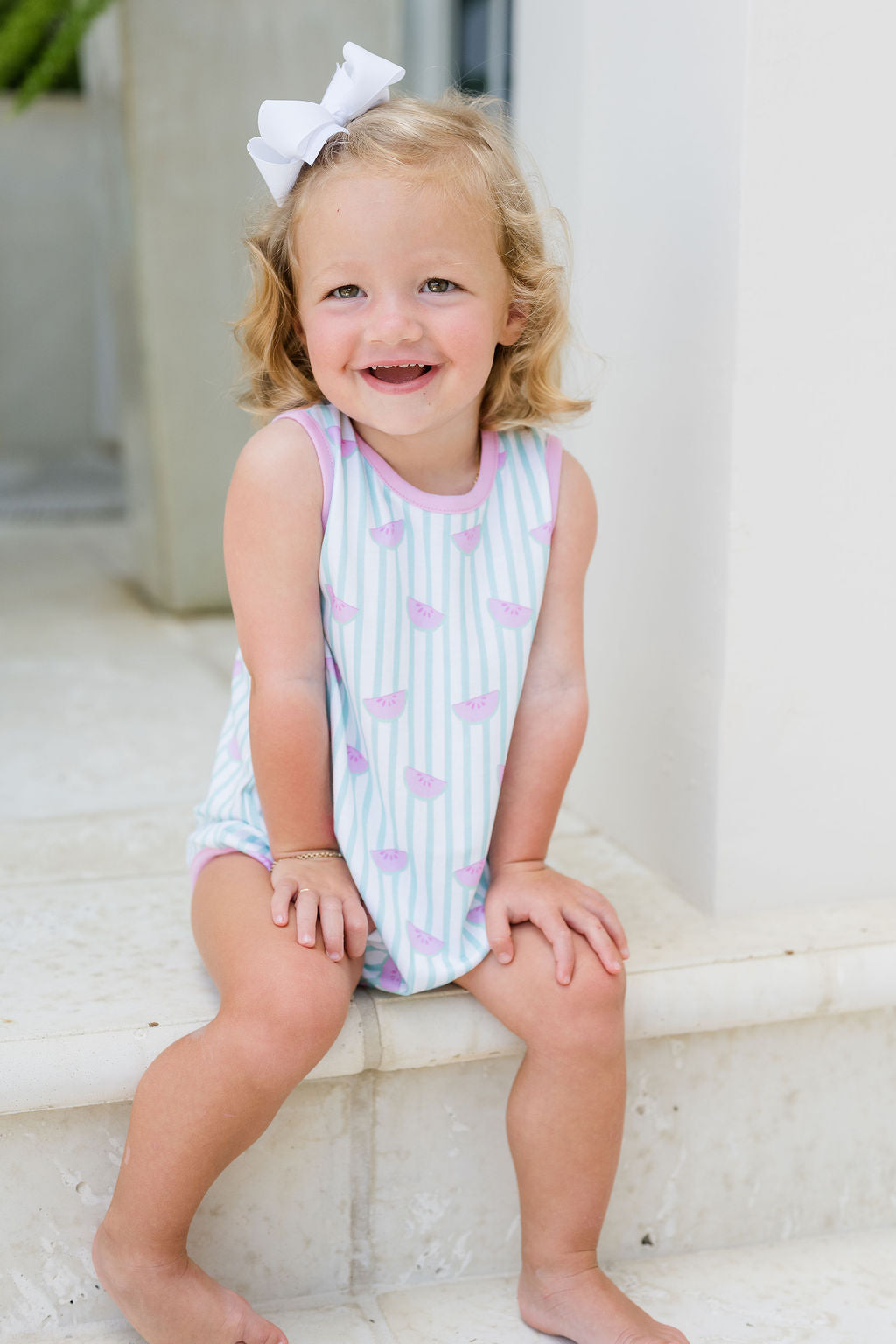 Madison Bubble - Watermelon Sleeveless Bubble  *PRESALE*