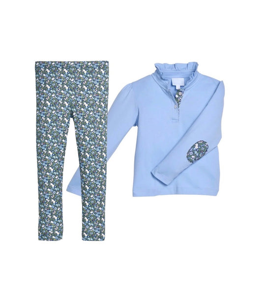 Winslow Floral- Polo/Legging Set