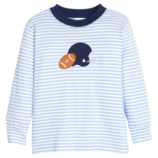 Appliqué T Shirt - Football Helmet