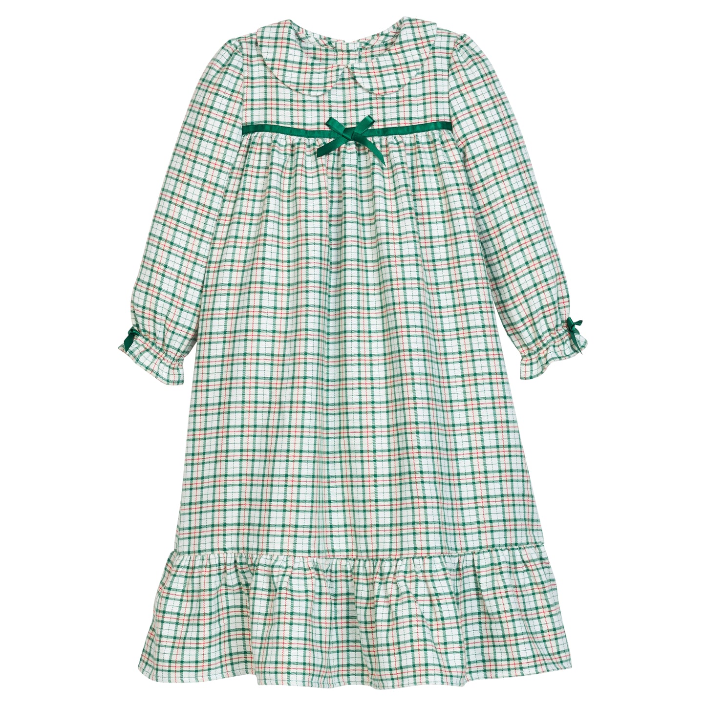 Classic Christmas Gown-Mistletoe Tartan