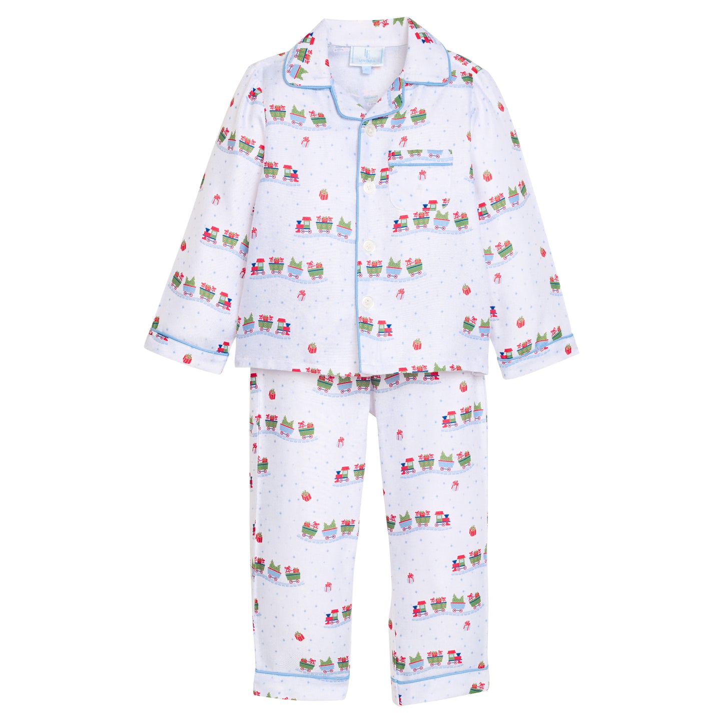 Classic Pajama Set - Holiday Trains