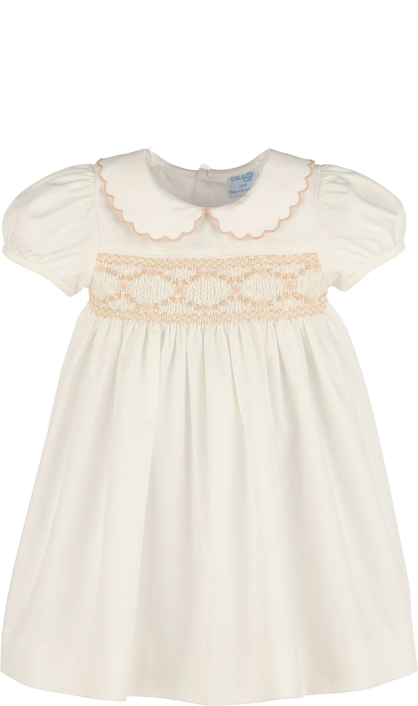 Classic Smock Dress - Ivory