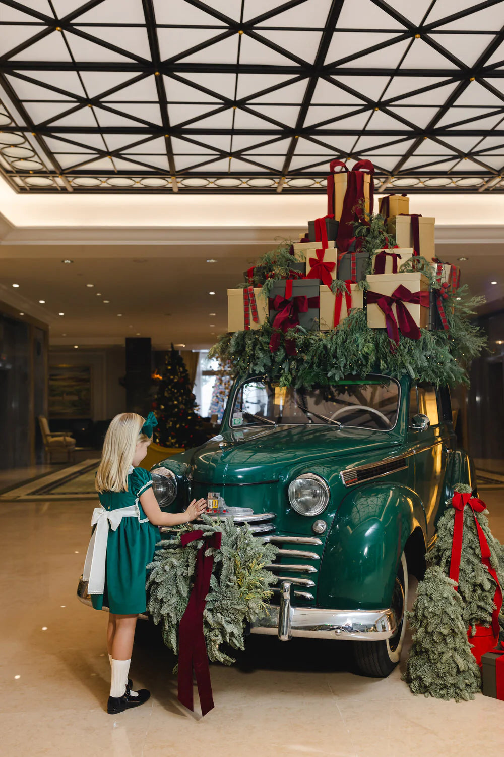 Green Velvet Dress *SHIPS DEC*