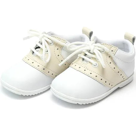 Austin Saddle Oxford White/Beige