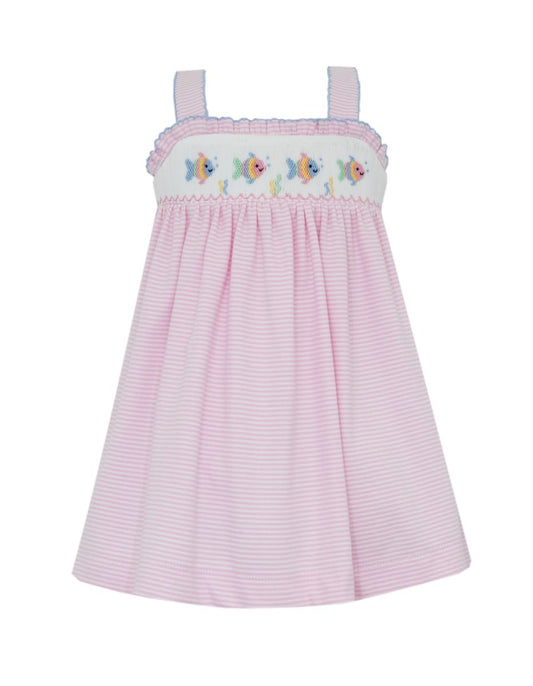 Fishes - Pink Knit Sundress *PREORDER*