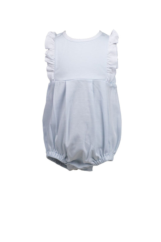 Girl Bubble - Light Blue Stripe