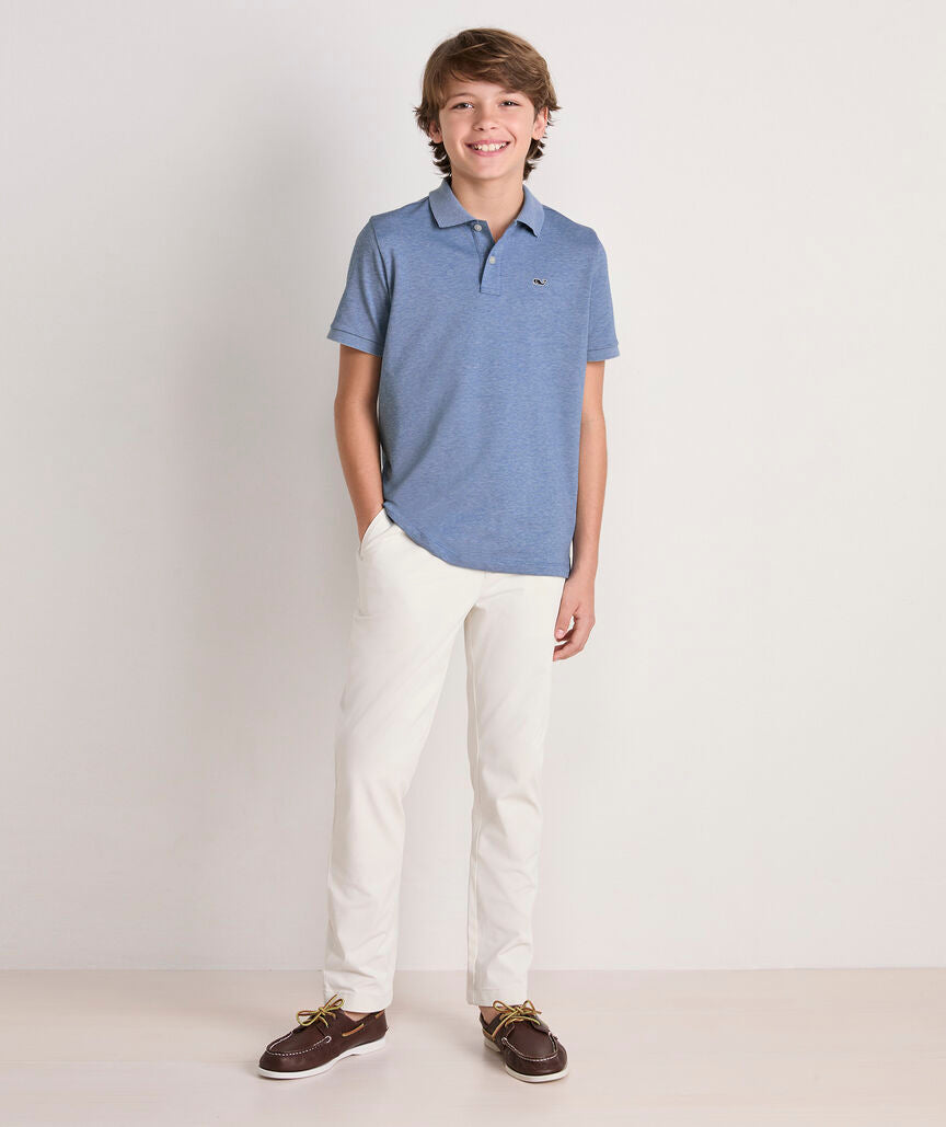 Edgartown Pique Polo - Club Blue