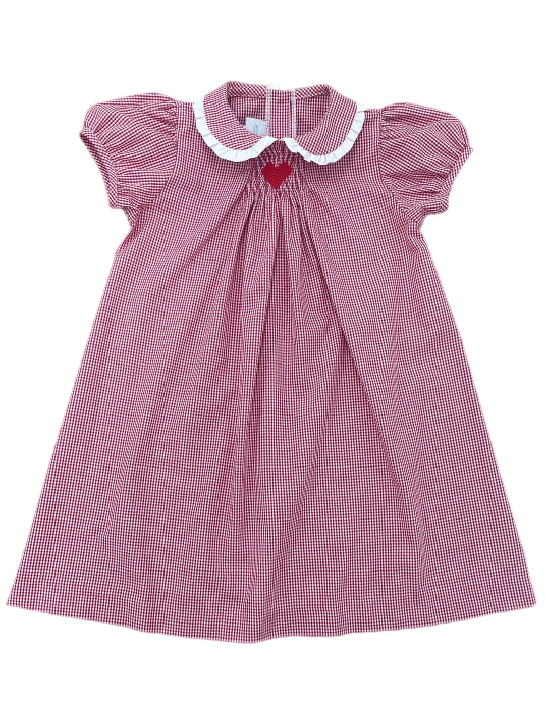 Red Gingham Heart Dress