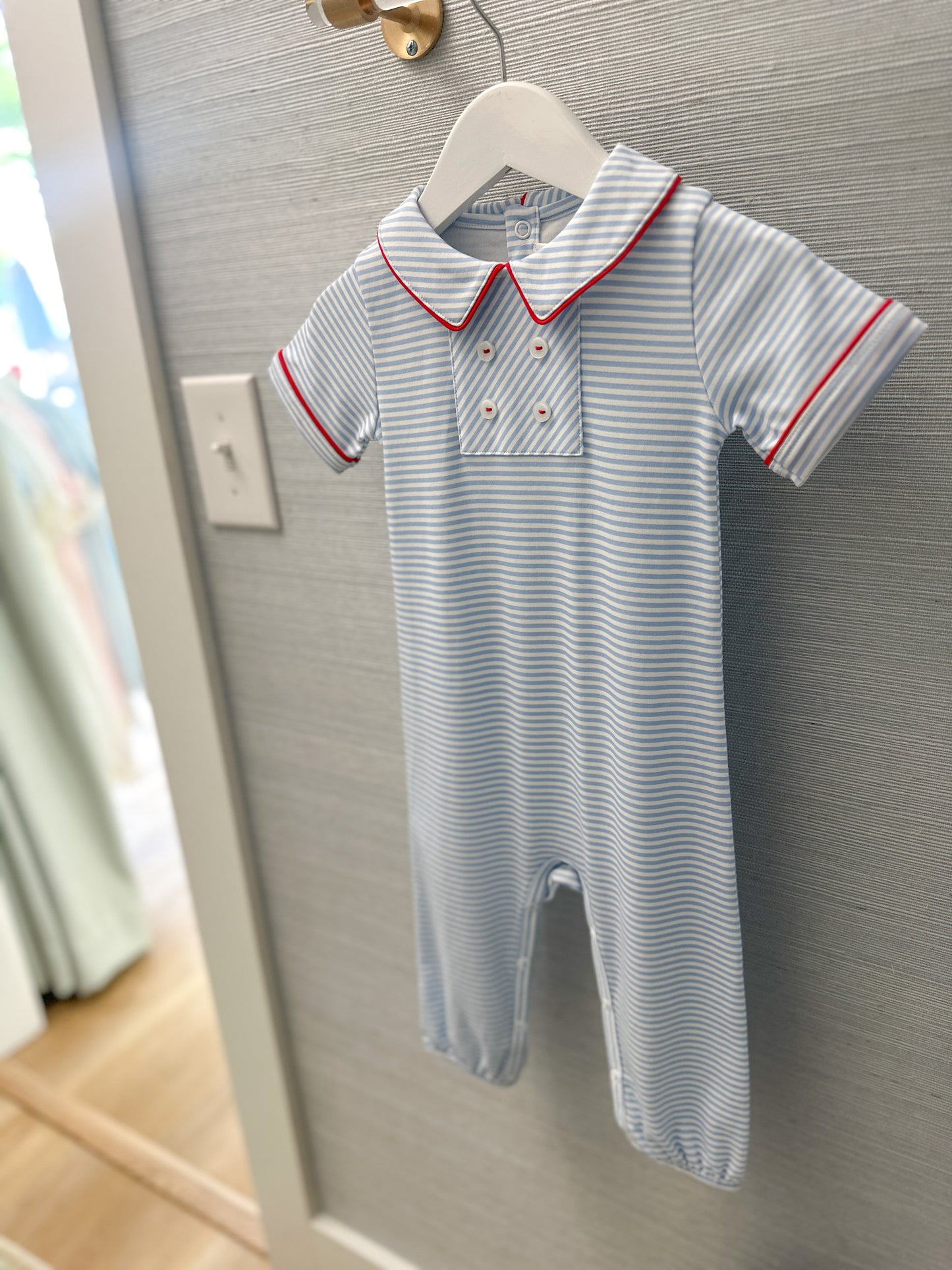 Benny Button Romper