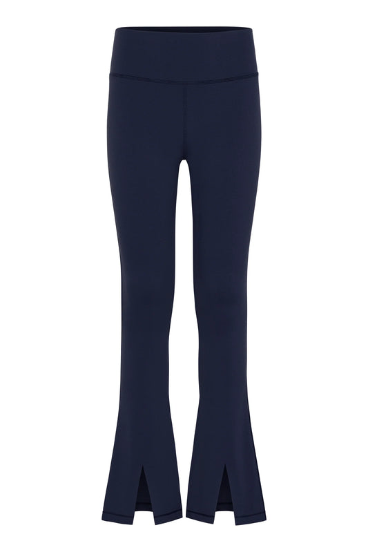 PLEAT- Adele Split Flare Leggings