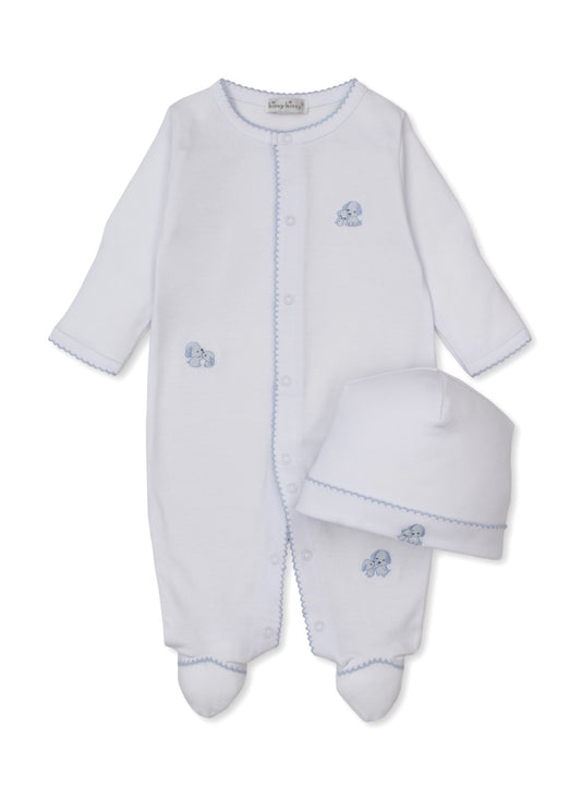 Puppy Footie & Hat Set