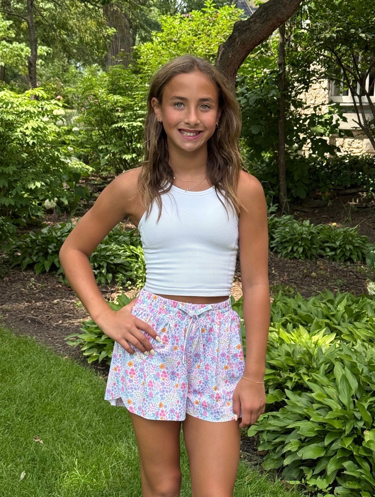 Bright Floral Butterfly Shorts *PRESALE*