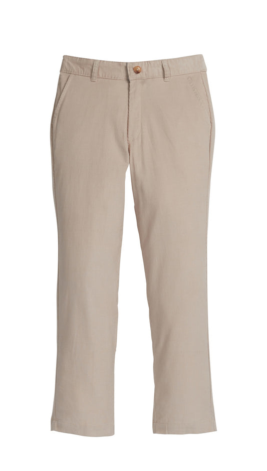 Pull On Pant - Stone Corduroy