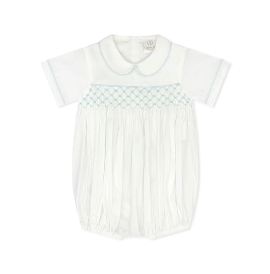 Graham Bubble - Blessings White Batiste with White Trim