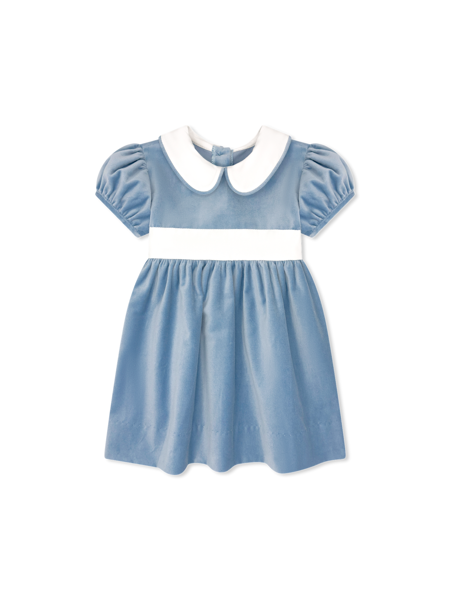 Elenor Dress - Beaufort Blue Velvet