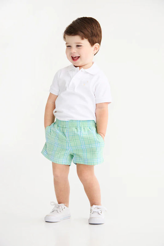 Sheffield Shorts-Pelham Bay Plaid