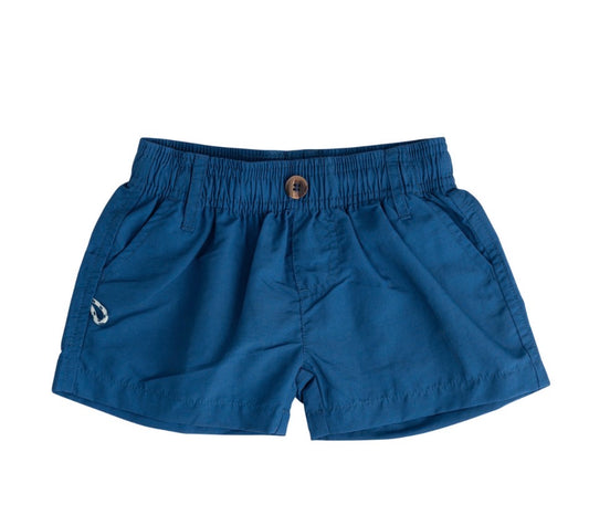 PRE ORDER Boys Outrigger Performance Short - Navy Peony