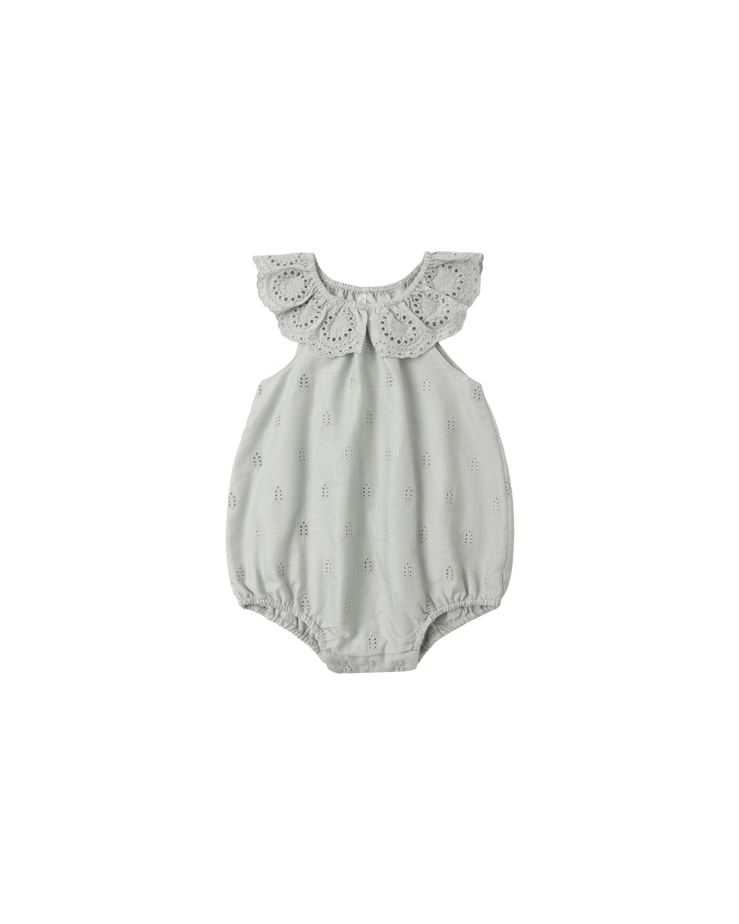 Myla Romper - Seafoam