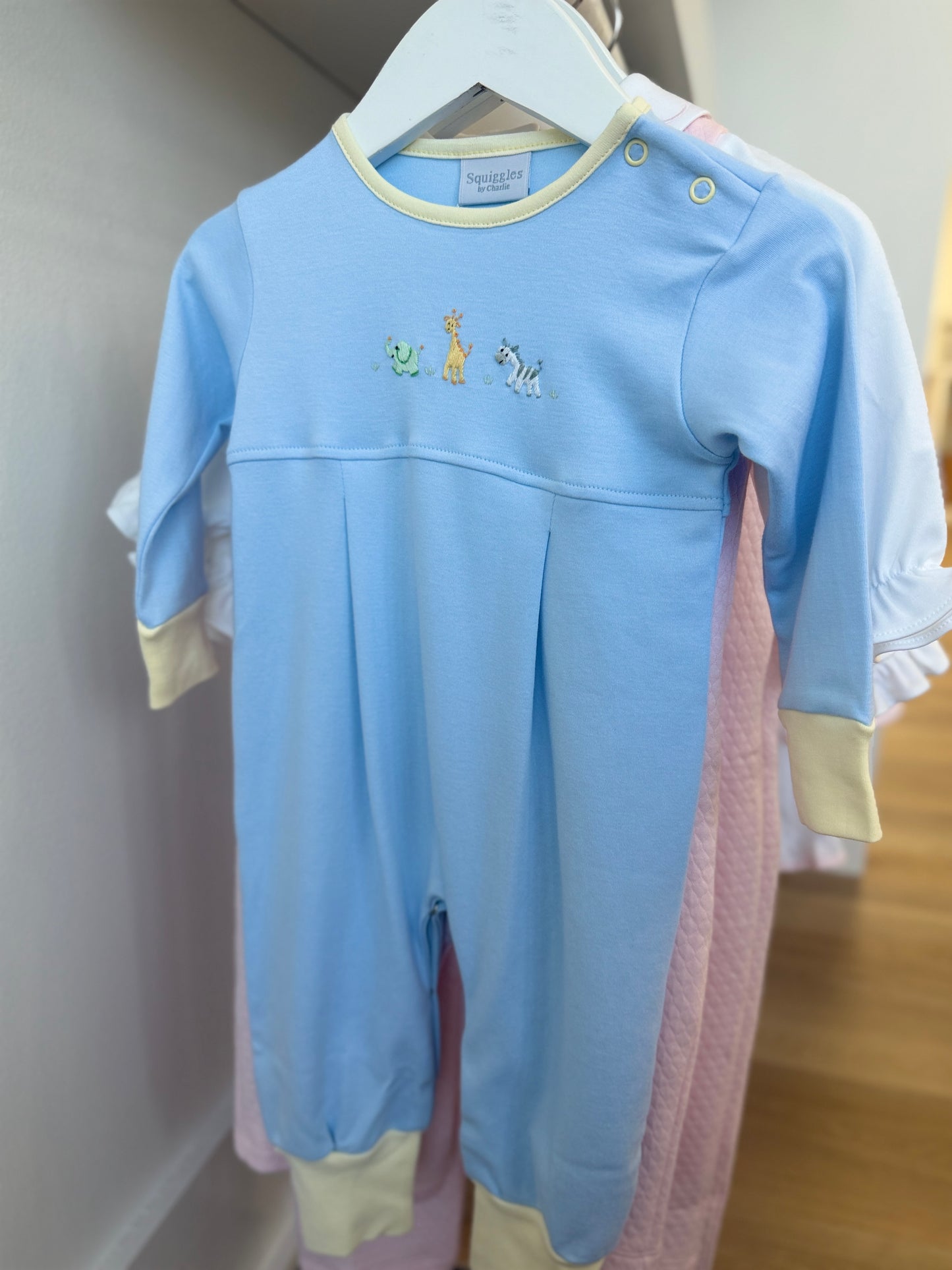 Squiggles- Boy Safari Romper