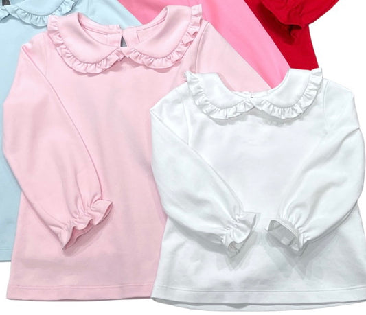 Light Pink Pima Peter Pan Top