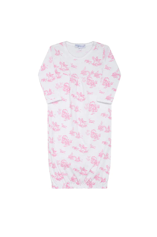 Nella Pink Toile Gown