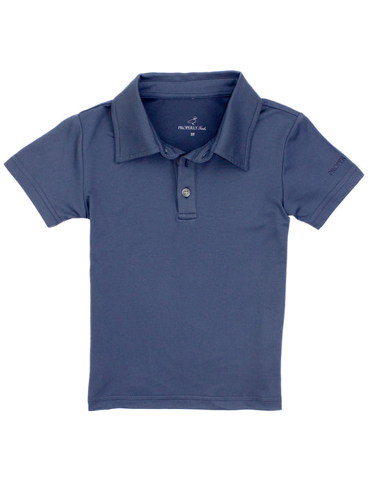 Boys Ravine Polo Dusk Blue