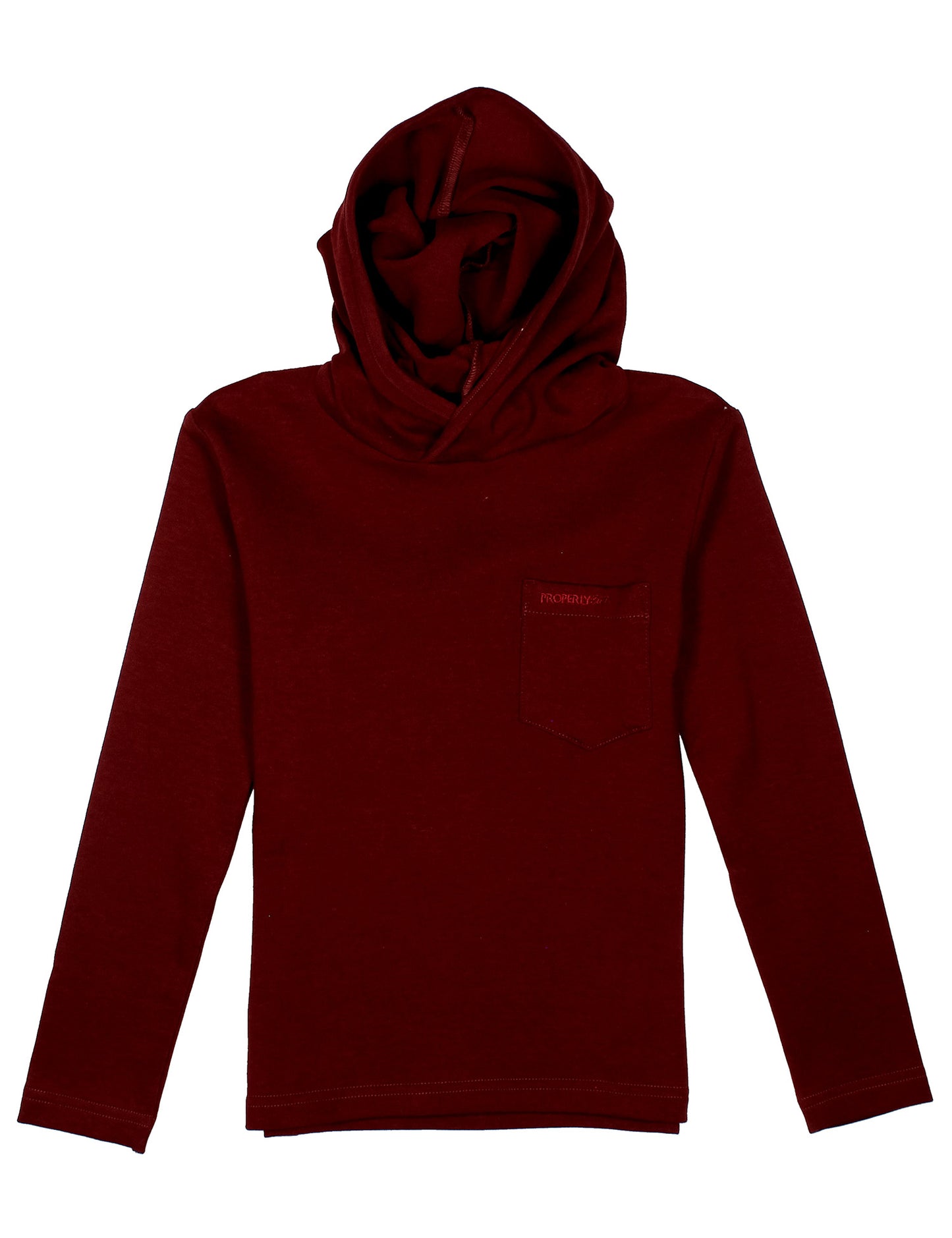 Boys Shoreline Hoodie - Maroon