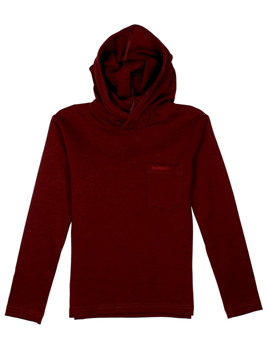Boys Shoreline Hoodie - Maroon