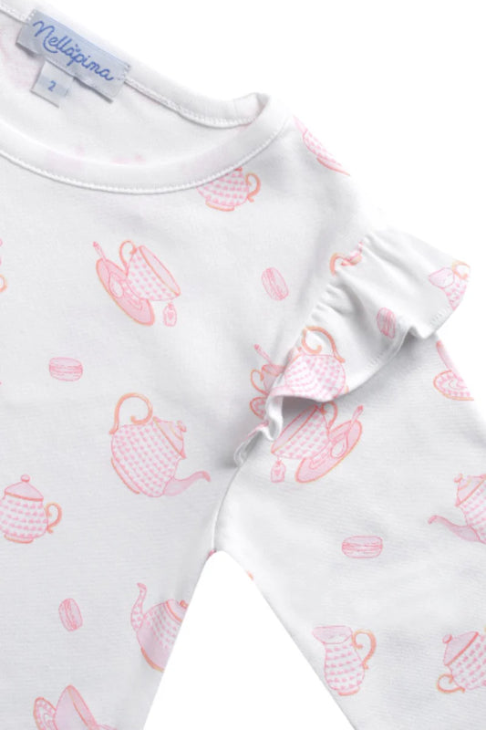 Petite Tea Time Print Playtime Dress