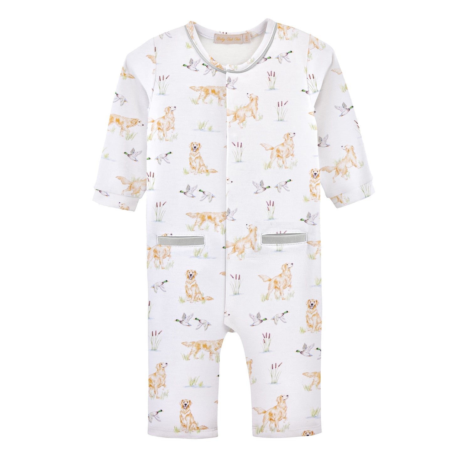 Goldens & Mallards Pima Romper