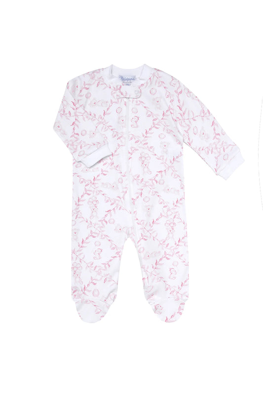 Pink Bears Trellace Zipper