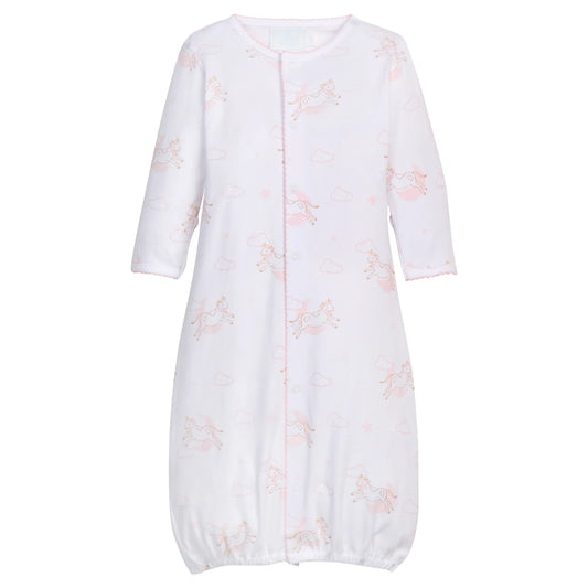 Printed Converter Gown - Pink Cow Jumping Over the Moon