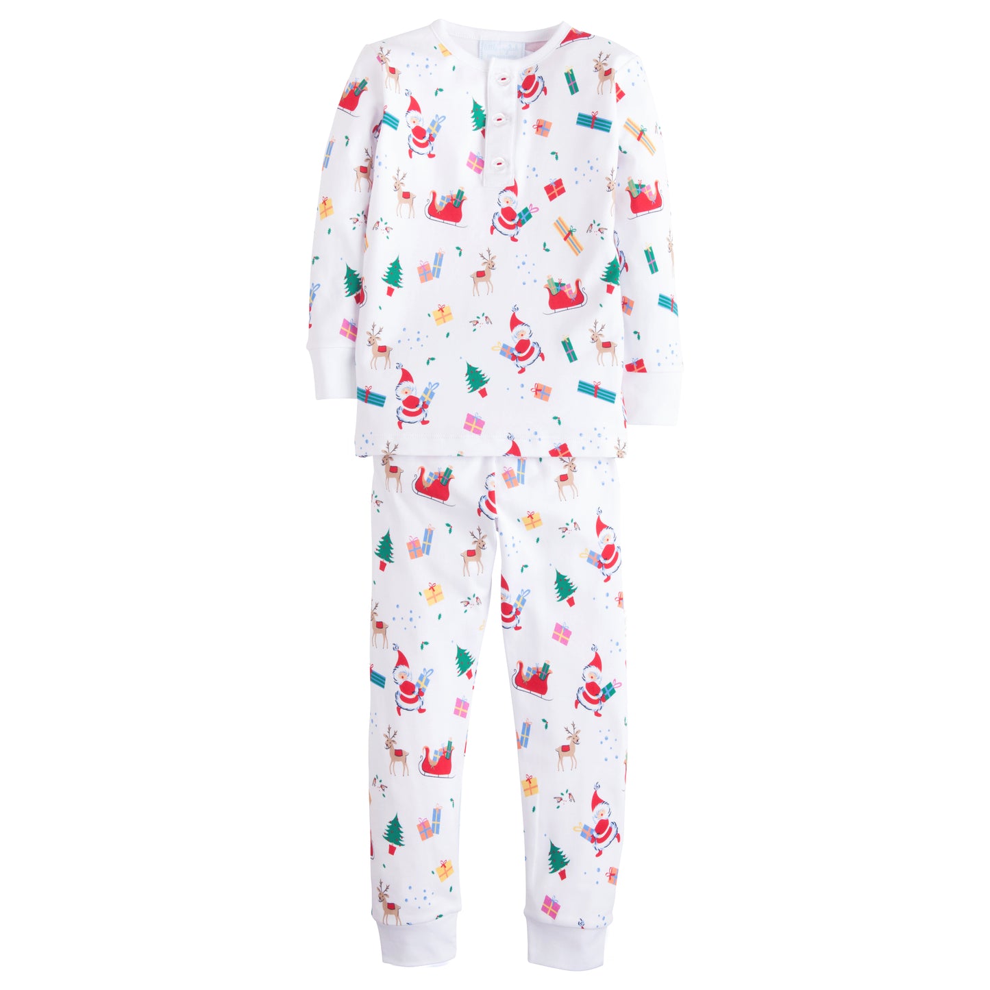 Boys Printed Jammies - Vintage Christmas