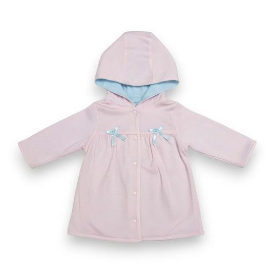 Squiggles-Blue and Pink Stripe Reversible Jacket