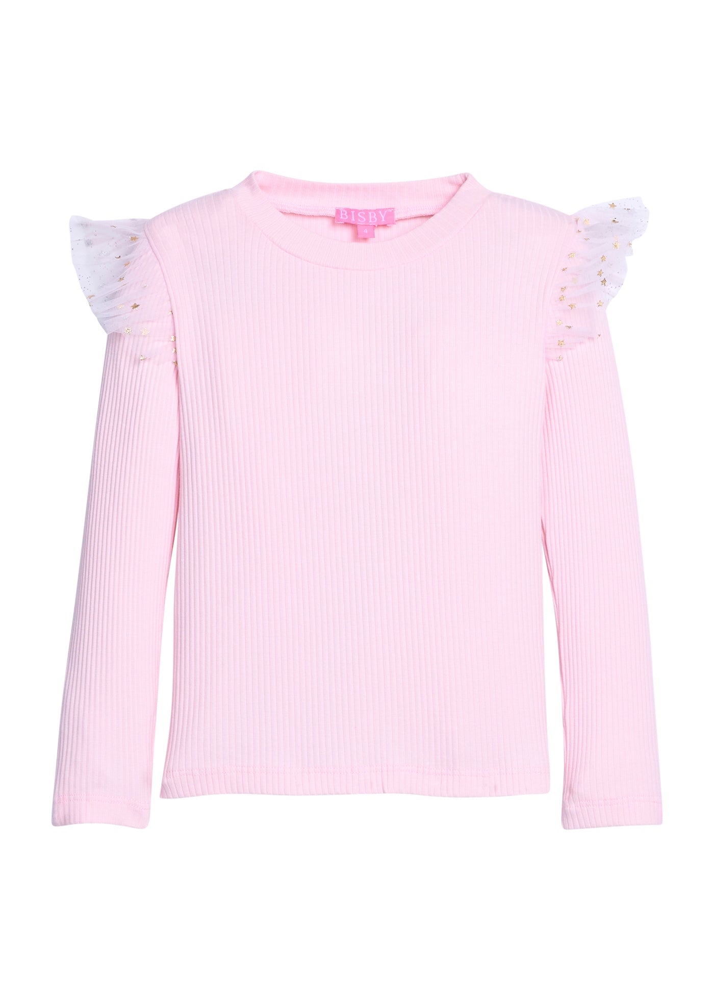 Bubblegum & Gold Sparkle Stars Skirt Set