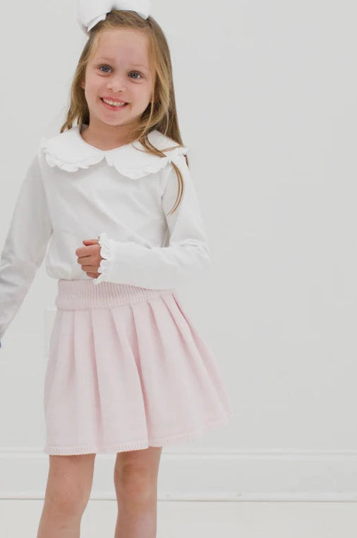 Pink Knit Skirt