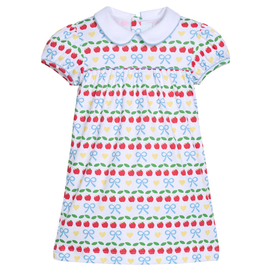 Short Sleeve Evelyn Dress - Apples Days