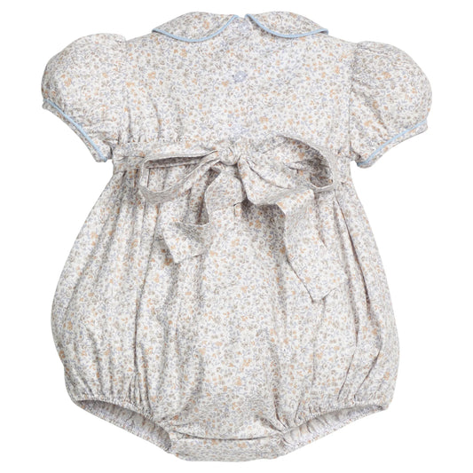 Smocked Peter Pan Bubble-Winthrop Floral