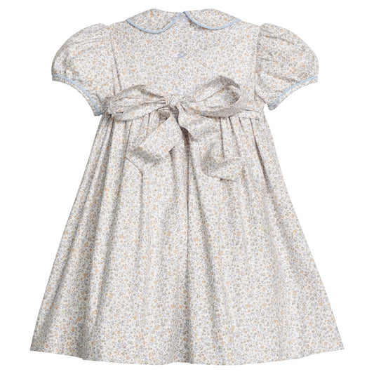 Smocked Peter Pan Dress-Winthrop Floral