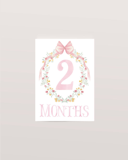 Baby Milestone Scripture Cards for Memory Keeping/ baby book