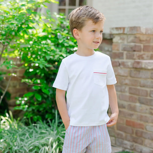 Hudson Boys' Short Set - Liberty Stripe