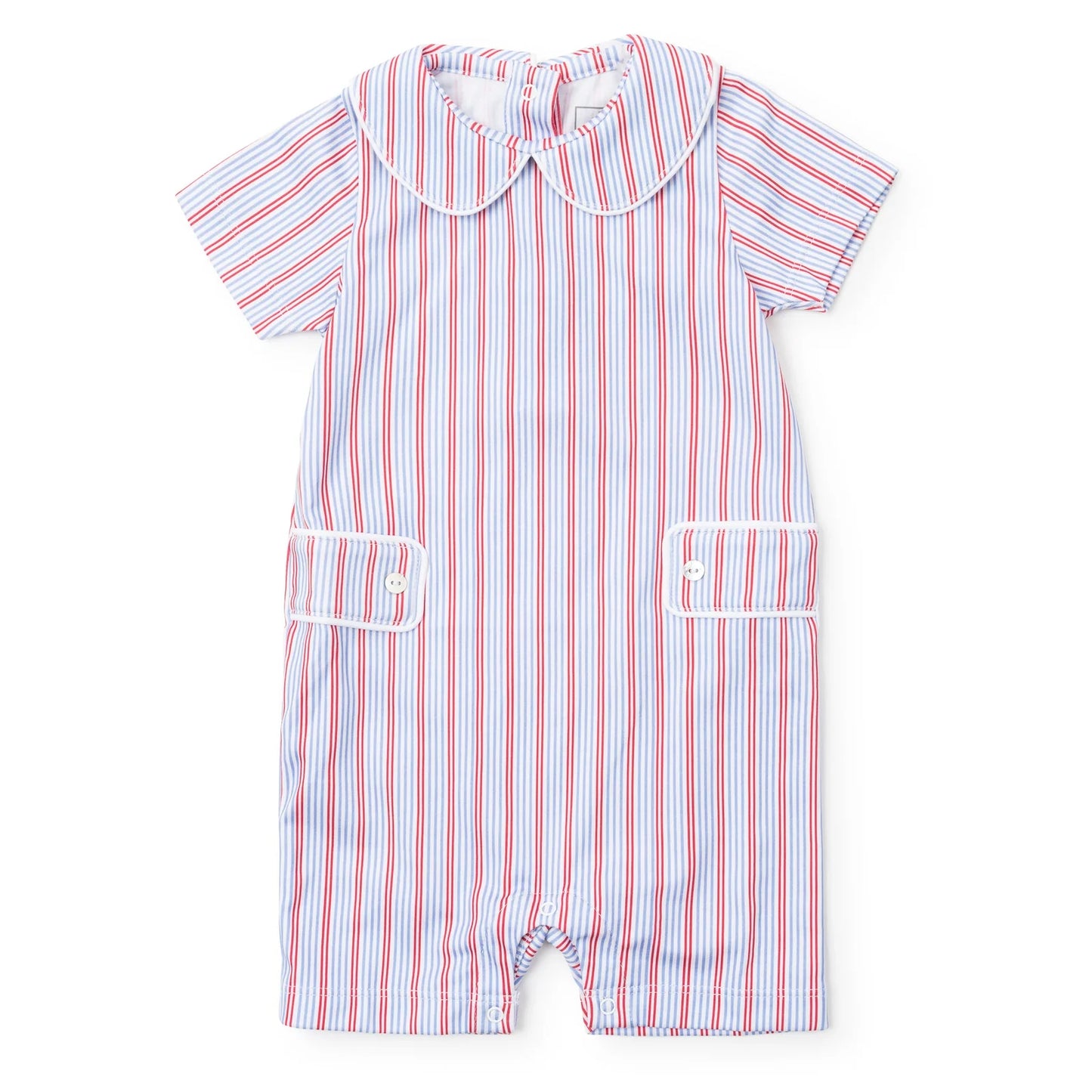 Henry Boys' Pima Cotton Shortall - Liberty Stripe