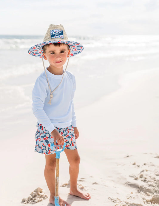 Boys Mallard Short - Americana Camo