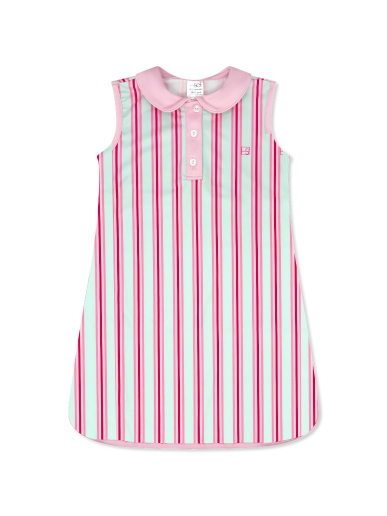 Presley Dress- Power Stripe