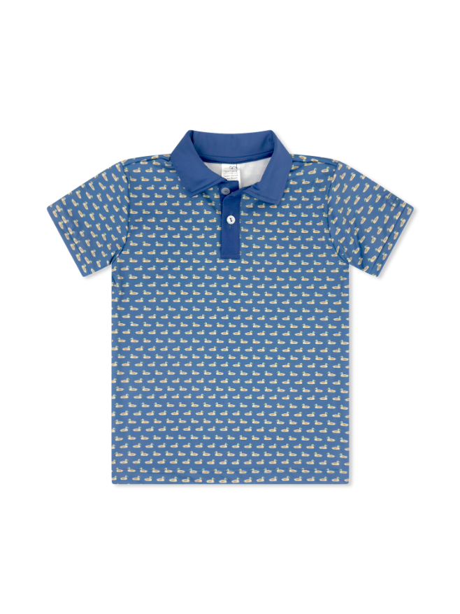 Parker Polo- Carolina Mallard