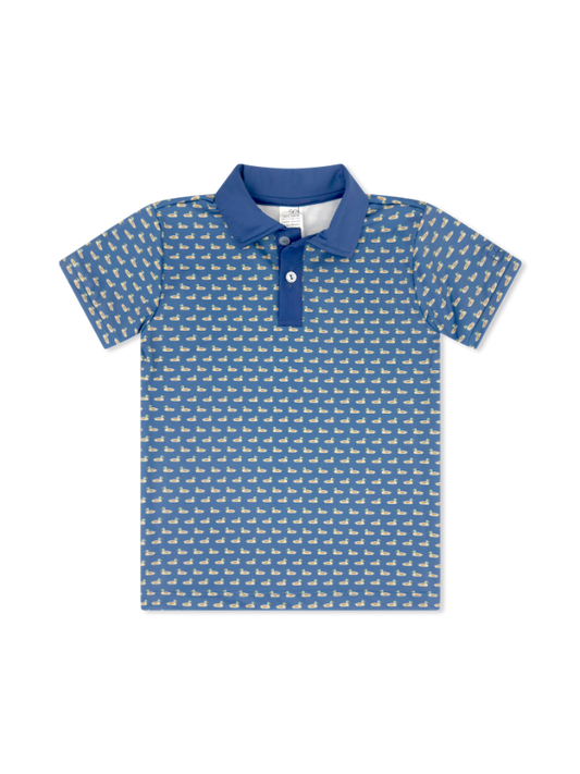 Parker Polo- Carolina Mallard