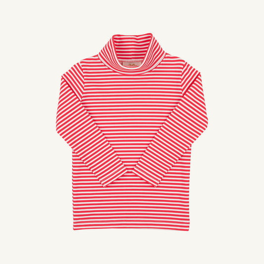 Tatum's Turtleneck Shirt- Richmond Red